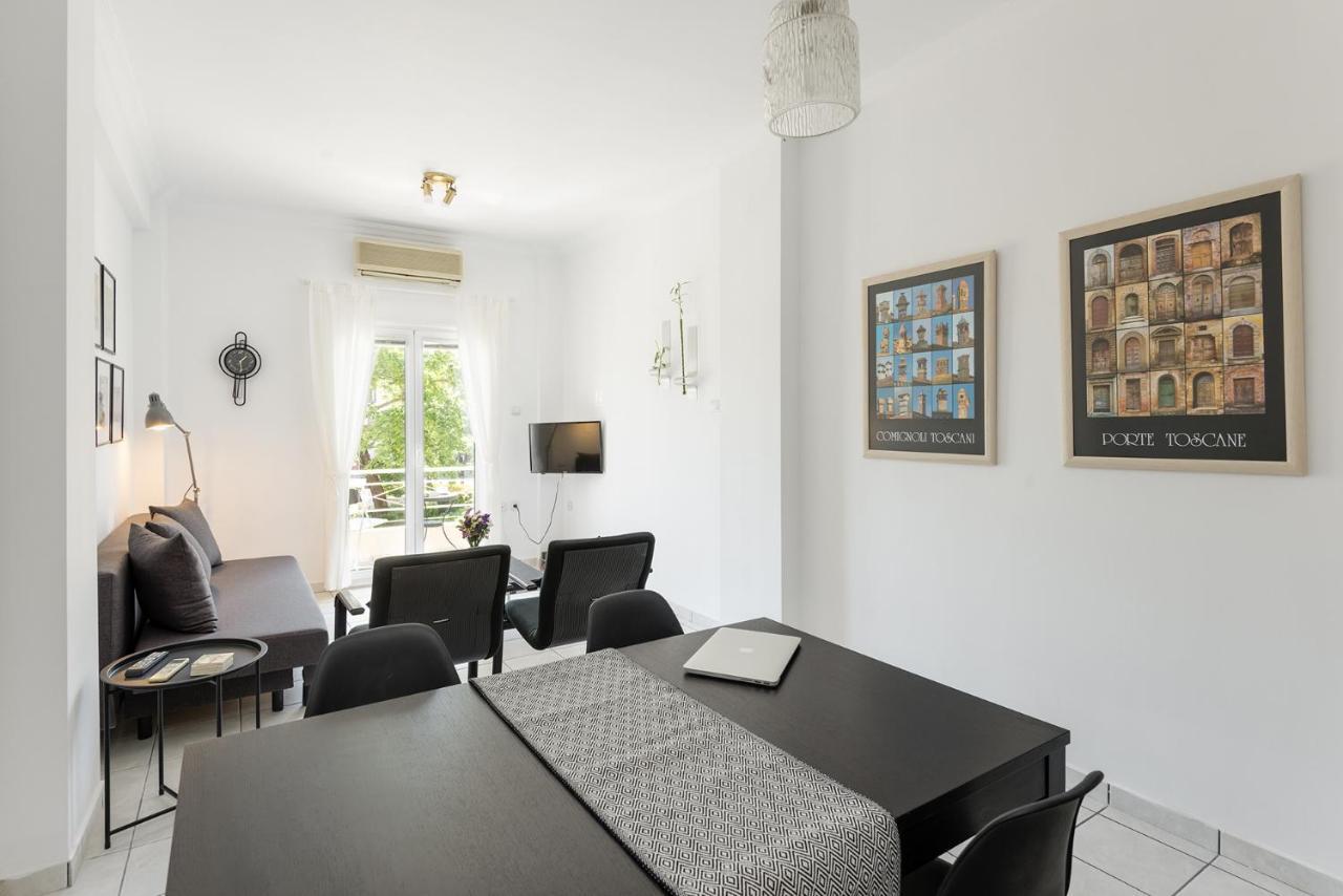 Central Park View Apartment Thessaloniki Buitenkant foto